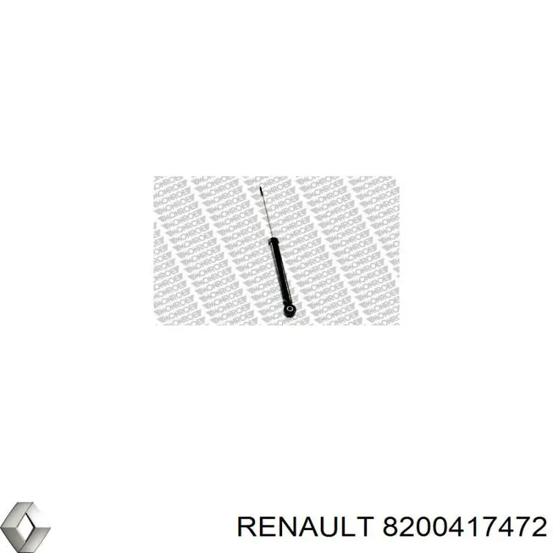 Compre 8200417472 Renault (RVI) Amortecedor traseiro