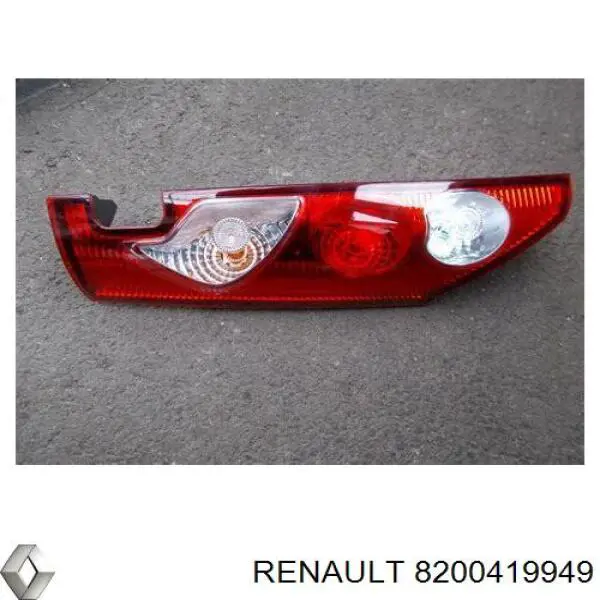 8200419949 Renault (RVI) Lanterna traseira esquerda