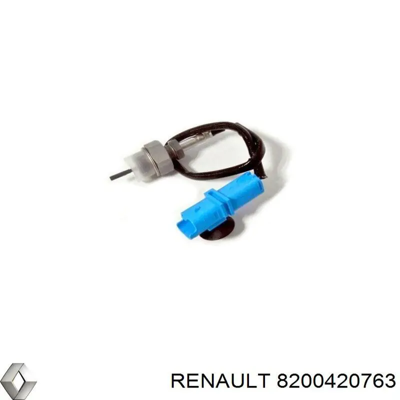 8200420763 Renault (RVI) Sensor de temperatura dos gases de escape (GE), até o catalisador