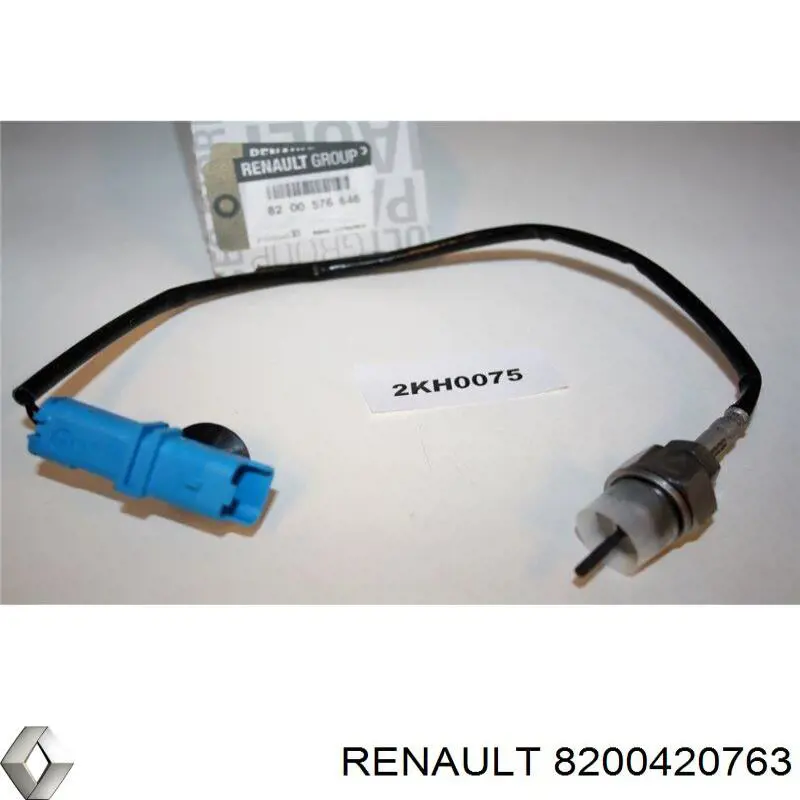 Sensor de temperatura dos gases de escape (GE), até o catalisador Renault (RVI) 8200420763 preço, a partir de 54,48 USD