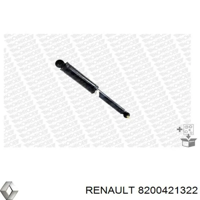Amortecedor traseiro Renault (RVI) 8200421322 preço, a partir de 55,06 USD