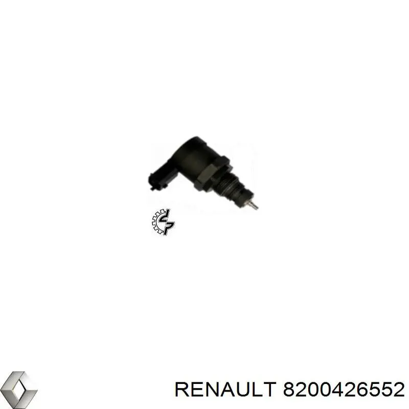 8200426552 Renault (RVI) Regulador de pressão de combustível na régua de injectores
