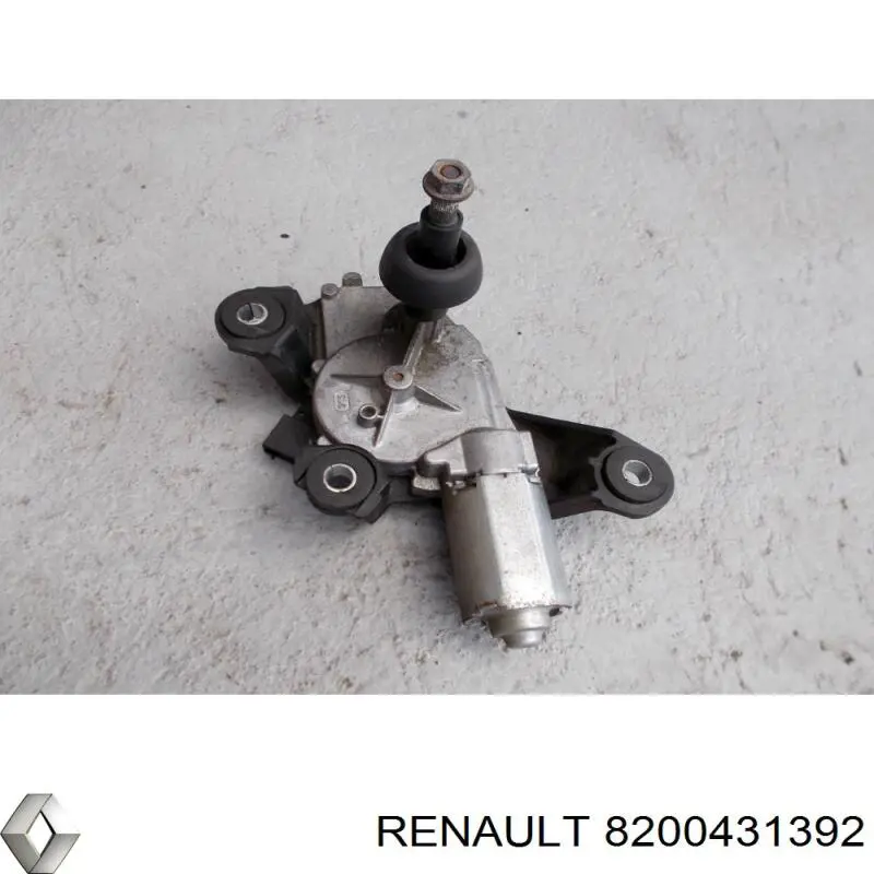 8200431392 Renault (RVI) Motor de limpador pára-brisas de vidro traseiro
