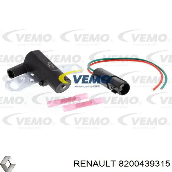 Compre 8200439315 Renault (RVI) Sensor de posição (de revoluções) de cambota