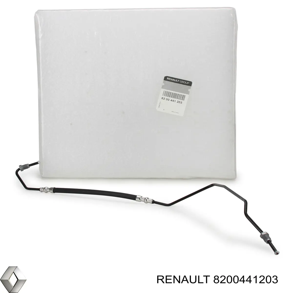 8200441203 Renault (RVI) Tubo do freio traseiro direito