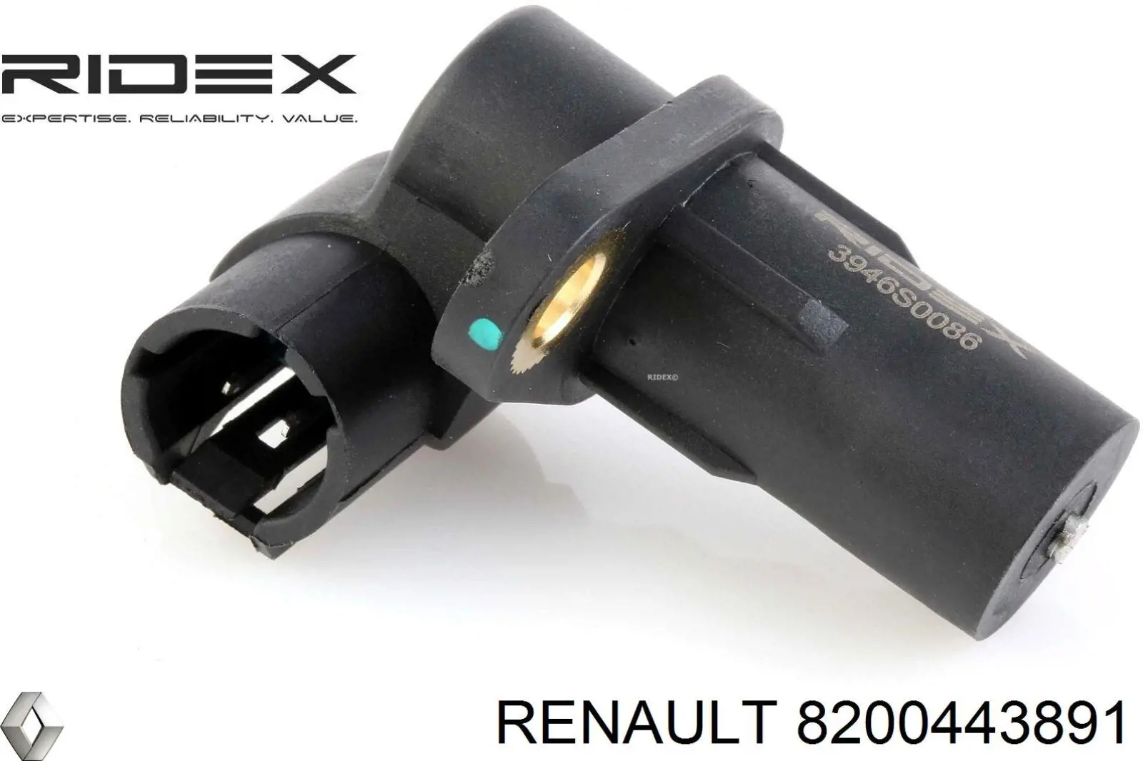 Compre 8200443891 Renault (RVI) Sensor de posição (de revoluções) de cambota