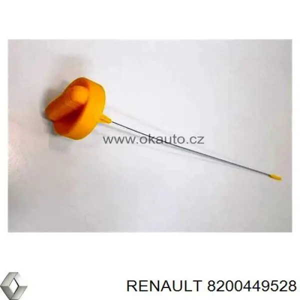 Sonda (indicador) do nível de óleo no motor Renault (RVI) 8200449528