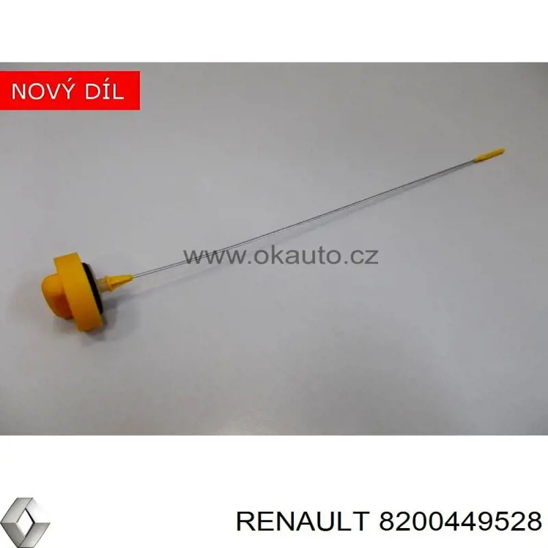 8200449528 Renault (RVI) Sonda (indicador) do nível de óleo no motor