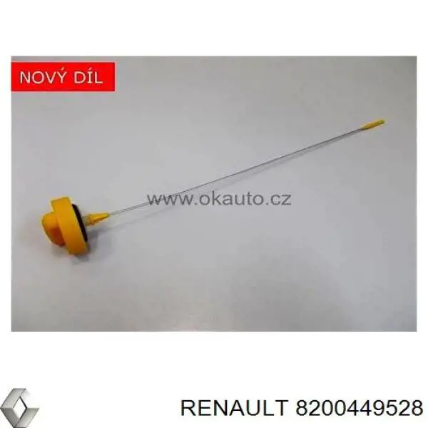 Sonda (indicador) do nível de óleo no motor 8200449528 Renault (RVI)