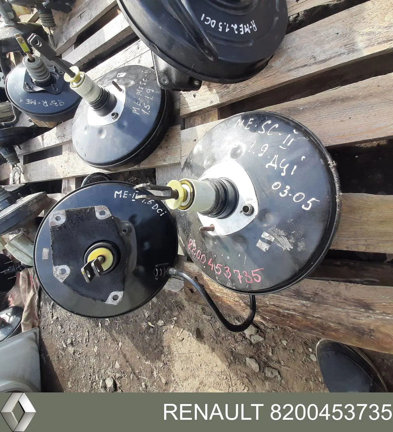 Reforçador dos freios a vácuo Renault (RVI) 8200453735 preço, a partir de 39,16 USD