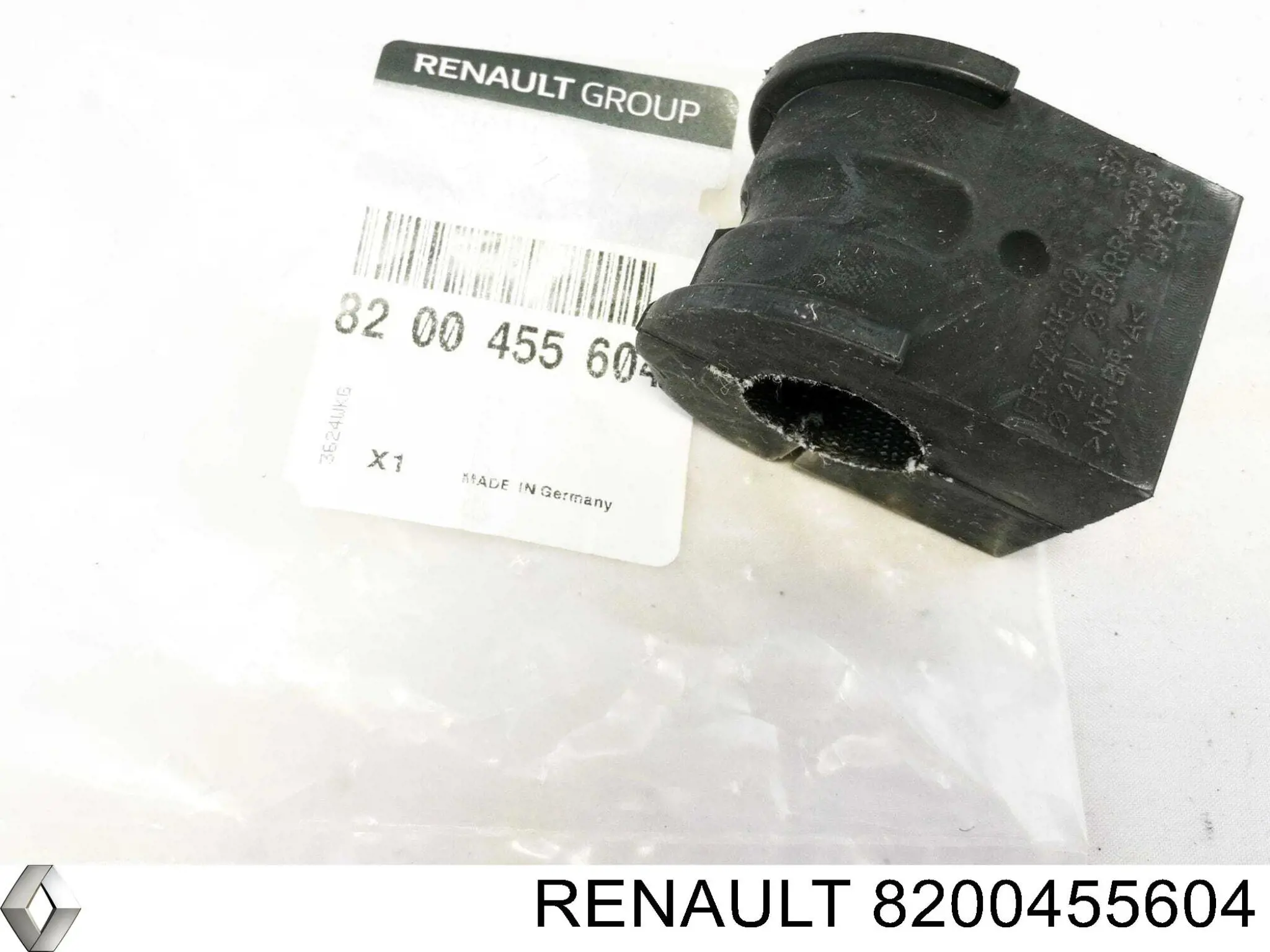Compre 8200455604 Renault (RVI) Bucha de estabilizador dianteiro