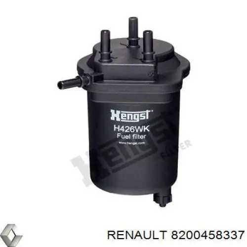 Filtro de combustível Renault (RVI) 8200458337 preço, a partir de 19,94 USD