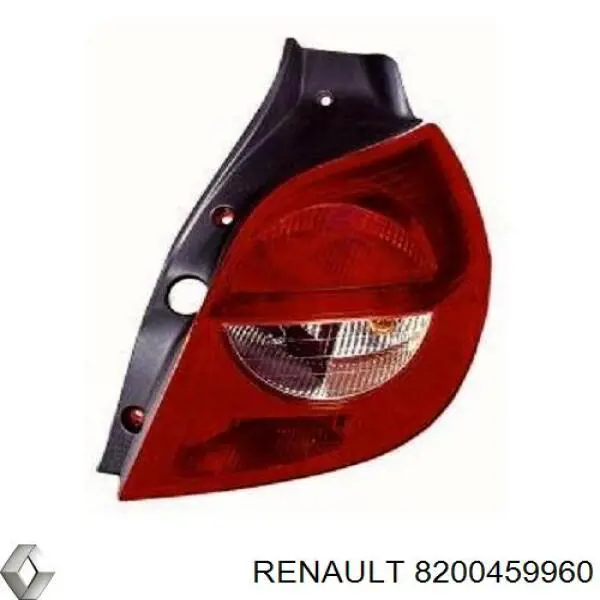 Lanterna traseira direita Renault (RVI) 8200459960 preço, a partir de 47,75 USD