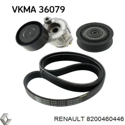 8200460446 Renault (RVI) Reguladora de tensão da correia de transmissão
