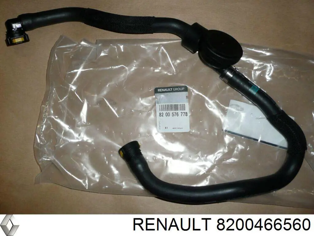 Cano derivado de ventilação de cárter (de separador de óleo) Renault (RVI) 8200466560 preço, a partir de 56,33 USD