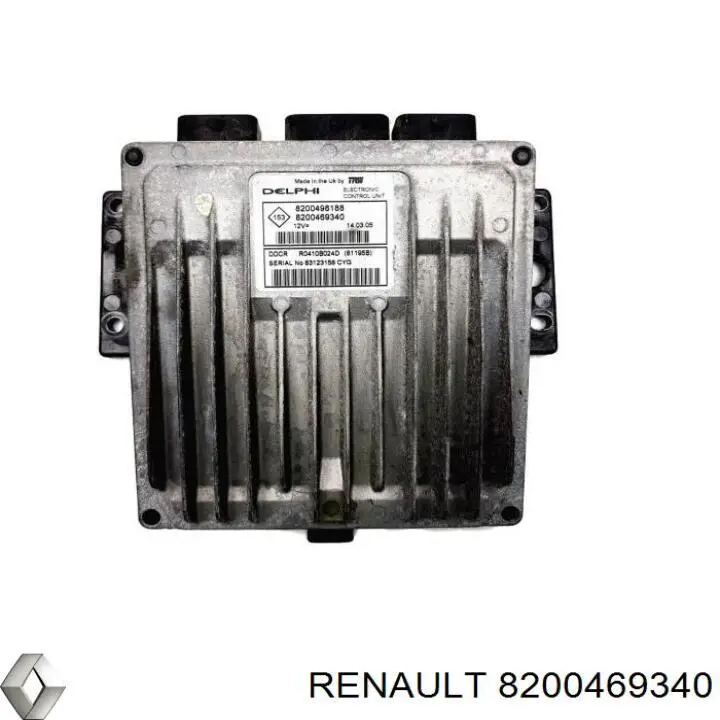 Módulo de direção (Centralina eletrônica) de motor 8200469340 Renault (RVI)