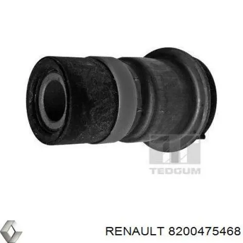 Bloco silencioso (coxim) de viga dianteira (de plataforma veicular) 8200475468 Renault (RVI)