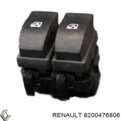 Unidade de botões dianteira esquerda de controlo de elevador de vidro Renault (RVI) 8200476806 preço, a partir de 29,72 USD