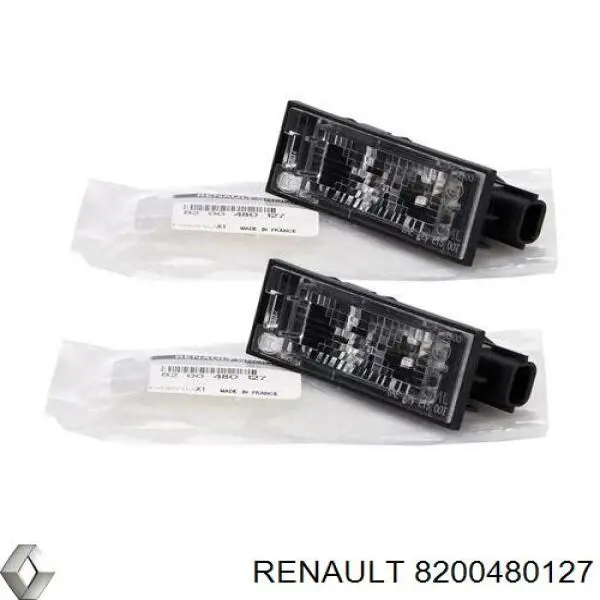 Lanterna da luz de fundo de matrícula traseira Renault (RVI) 8200480127 preço, a partir de 14,97 USD