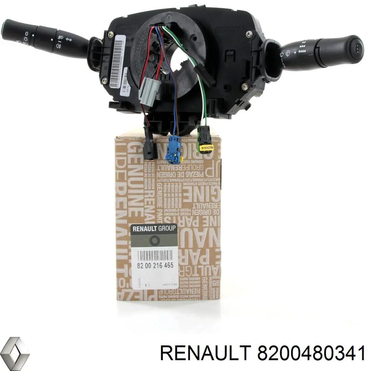 Comutador instalado na coluna da direção, montado Renault (RVI) 8200480341 preço, a partir de 166,85 USD