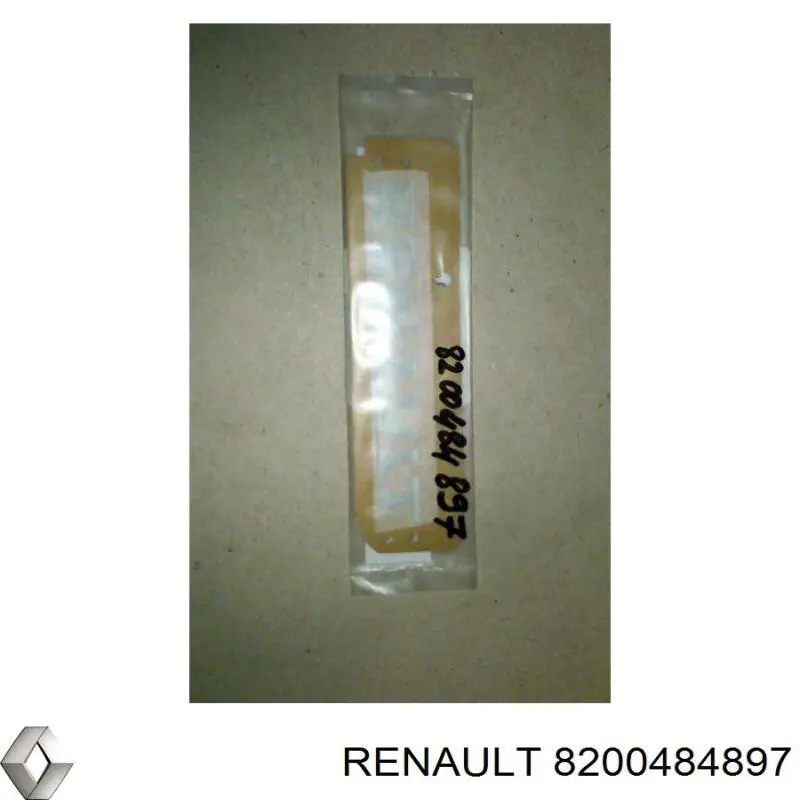 8200484897 Renault (RVI) Emblema de tampa de porta-malas (emblema de firma)