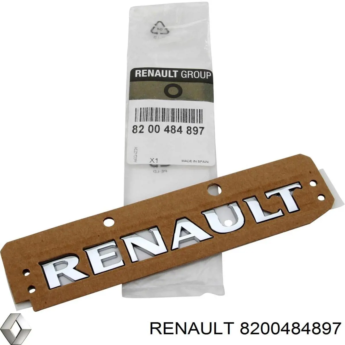 Emblema de tampa de porta-malas (emblema de firma) Renault (RVI) 8200484897 preço, a partir de 67,32 USD