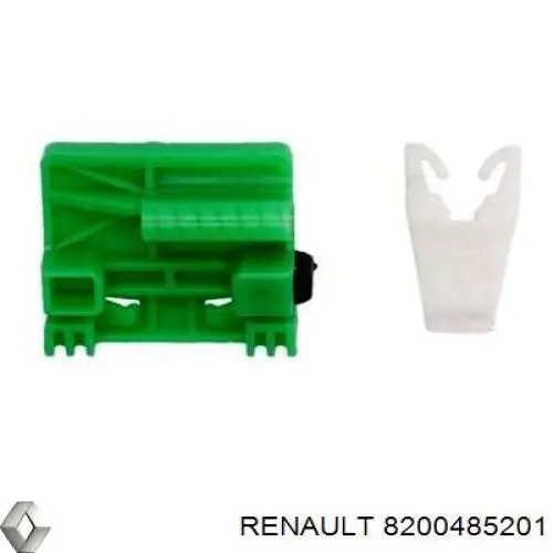 8200485201 Renault (RVI) Mecanismo de acionamento de vidro da porta traseira esquerda