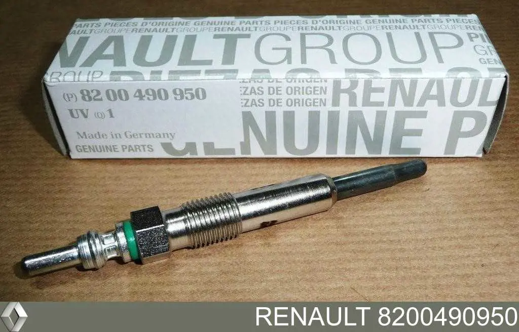 8200490950 Renault (RVI) Vela de incandescência
