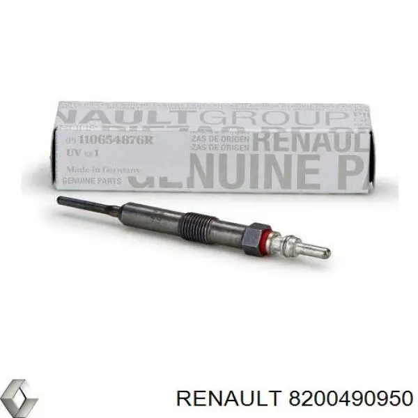 Compre 8200490950 Renault (RVI) Vela de incandescência