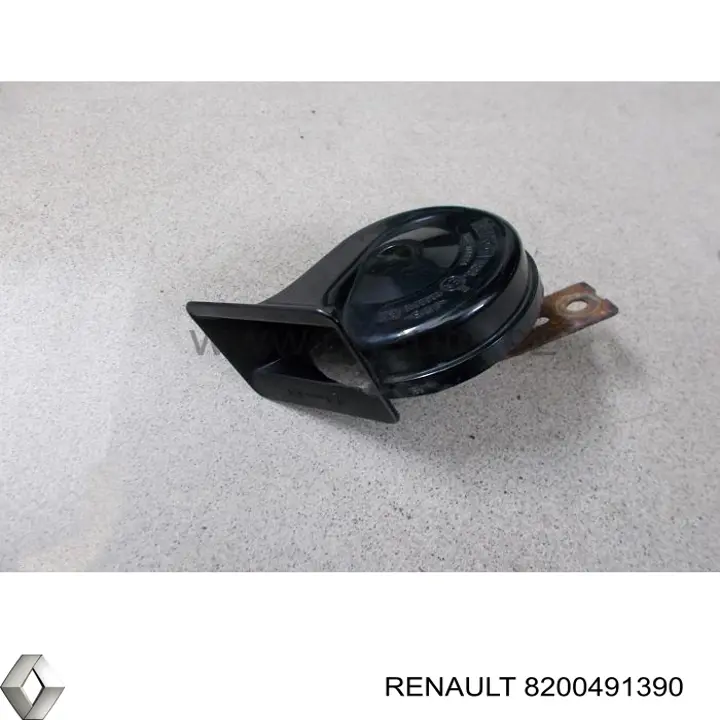  Sinal sonoro (cláxon) Renault Scenic II monovolume (JM0, JM1) (2003 - 2009) II