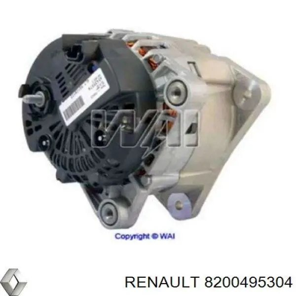 Gerador Renault (RVI) 8200495304 preço, a partir de 129,40 USD
