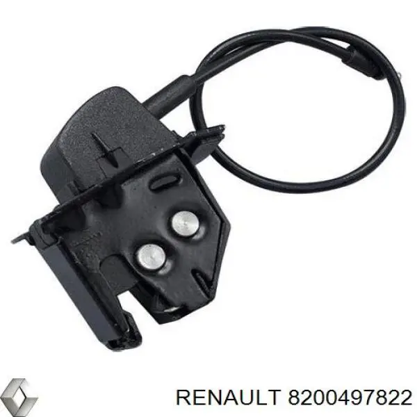 8200497822 Renault (RVI) Fecho inferior da porta traseira direita batente