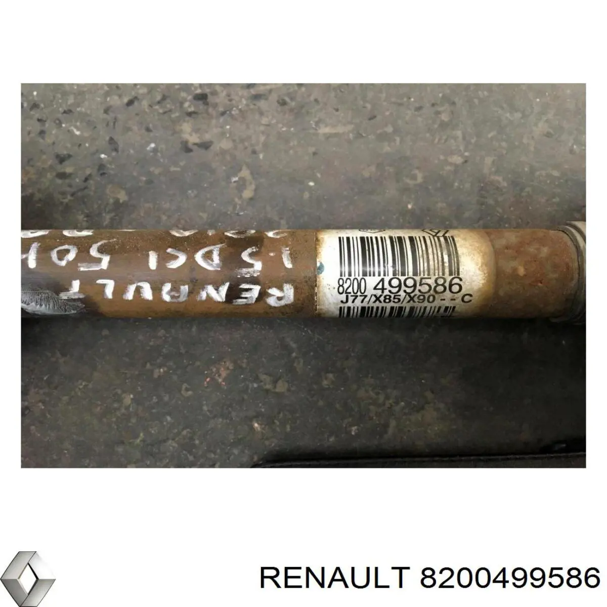 8200499586 Renault (RVI) Semieixo (acionador) dianteiro direito