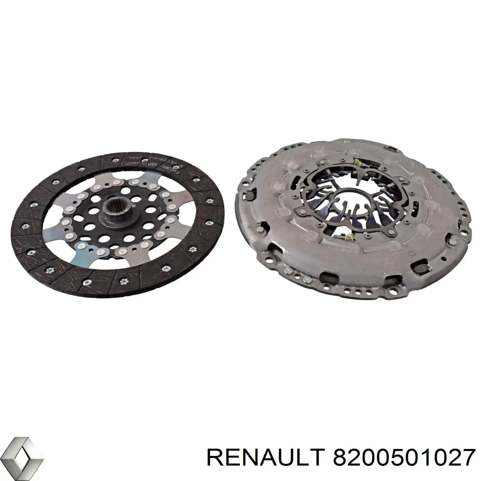 Compre 8200501027 Renault (RVI) Kit de embraiagem (3 peças)