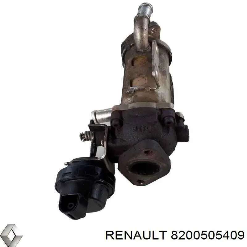 8200505409 Renault (RVI) Radiador do sistema EGR de recirculação dos gases de escape