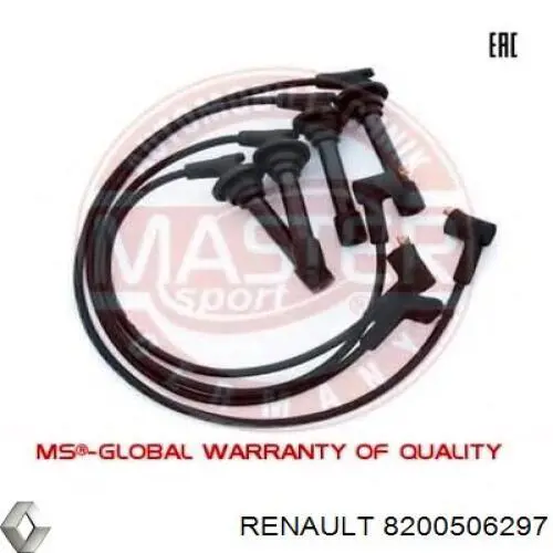 Compre 8200506297 Renault (RVI) Fios de alta voltagem, kit