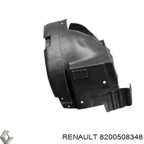 Guarda-barras direito dianteiro do pára-lama dianteiro Renault (RVI) 8200508348 preço, a partir de 31,83 USD