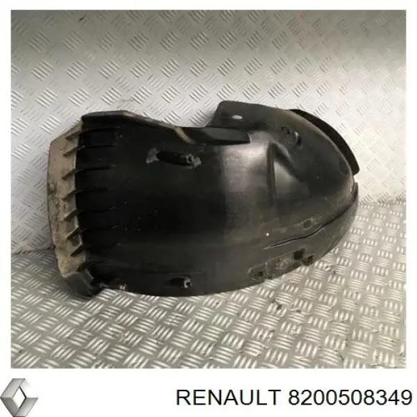 Compre 8200508349 Renault (RVI) Guarda-barras esquerdo dianteiro do pára-lama dianteiro
