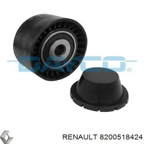 8200518424 Renault (RVI) Rolo de reguladora de tensão da correia de transmissão