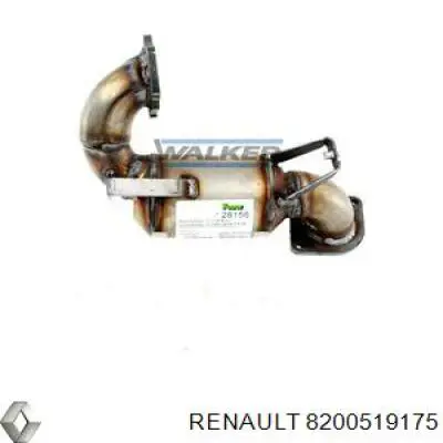 Compre 8200519175 Renault (RVI) Convertidor - catalisador