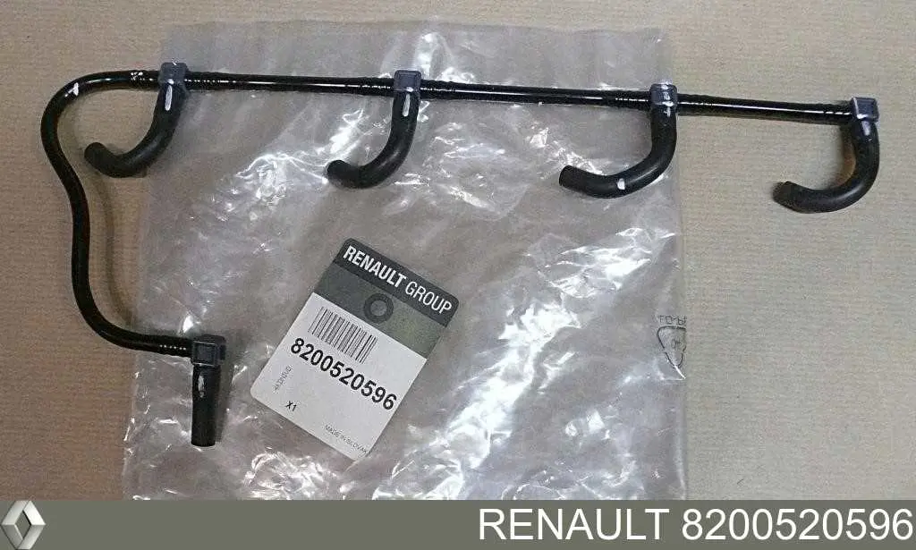 Tubo de combustível, inverso desde os injetores Renault (RVI) 8200520596 preço, a partir de 36,32 USD