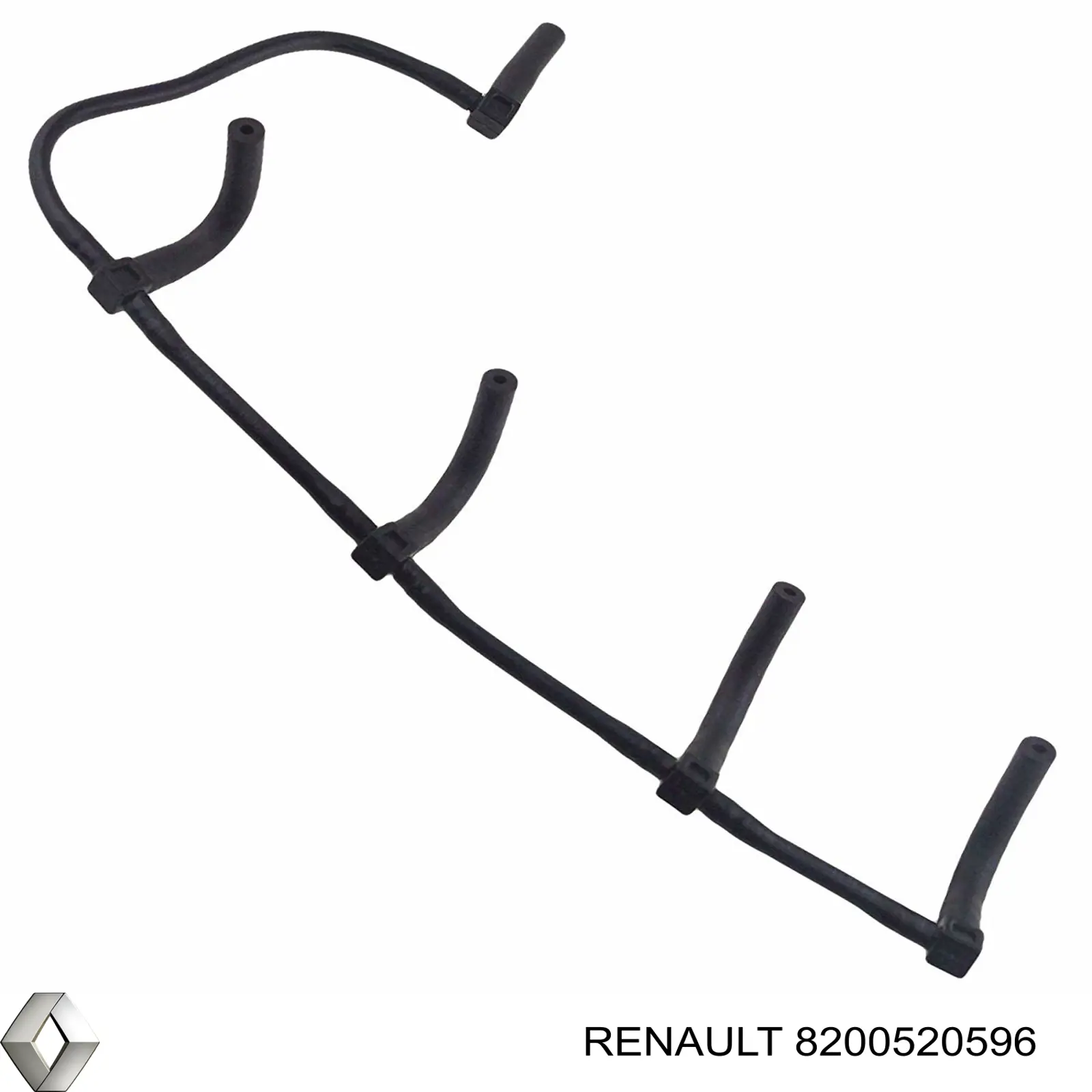Tubo de combustível, inverso desde os injetores Renault (RVI) 8200520596 preço, a partir de 30,21 USD
