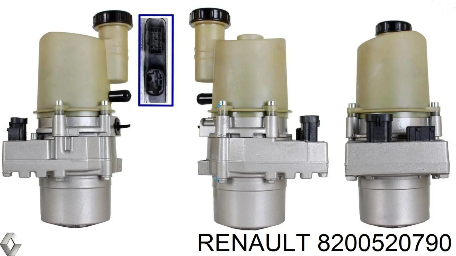 Compre 8200520790 Renault (RVI) Bomba da Direção hidrâulica assistida
