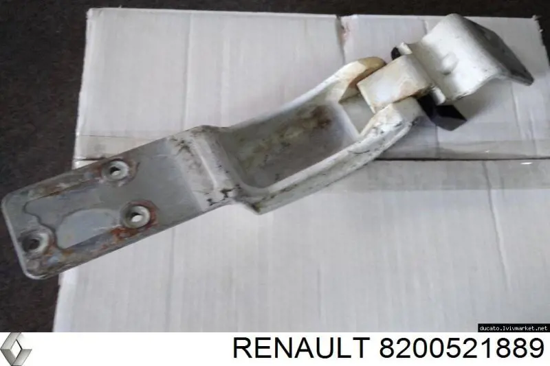 8200521889 Renault (RVI) Gozno direito inferior da porta traseira (batente)
