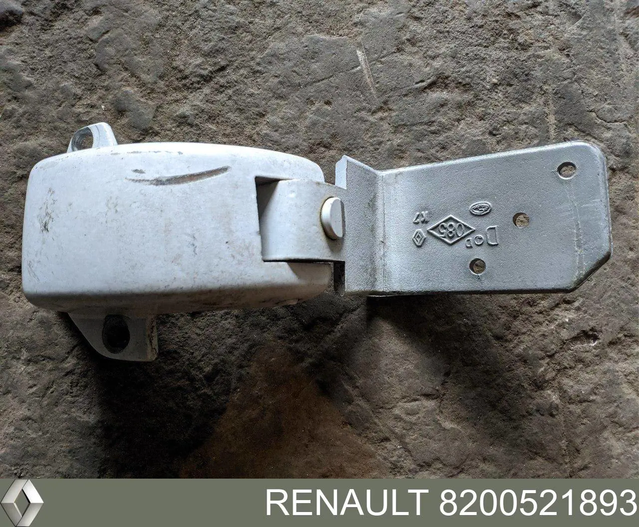 Compre 8200521893 Renault (RVI) Gozno direito superior da porta traseira (batente)