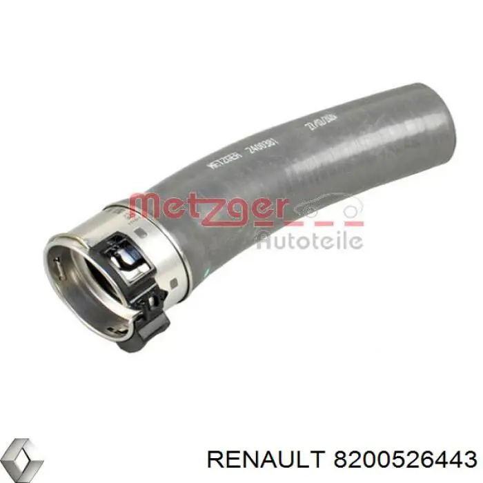Compre 8200526443 Renault (RVI) Mangueira (cano derivado) de intercooler