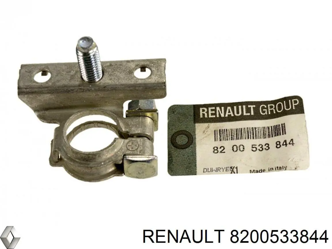 8200533844 Renault (RVI) Borne de bateria recarregável (PILHA)