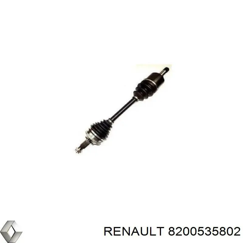 8200535802 Renault (RVI) Semieixo (acionador) dianteiro direito