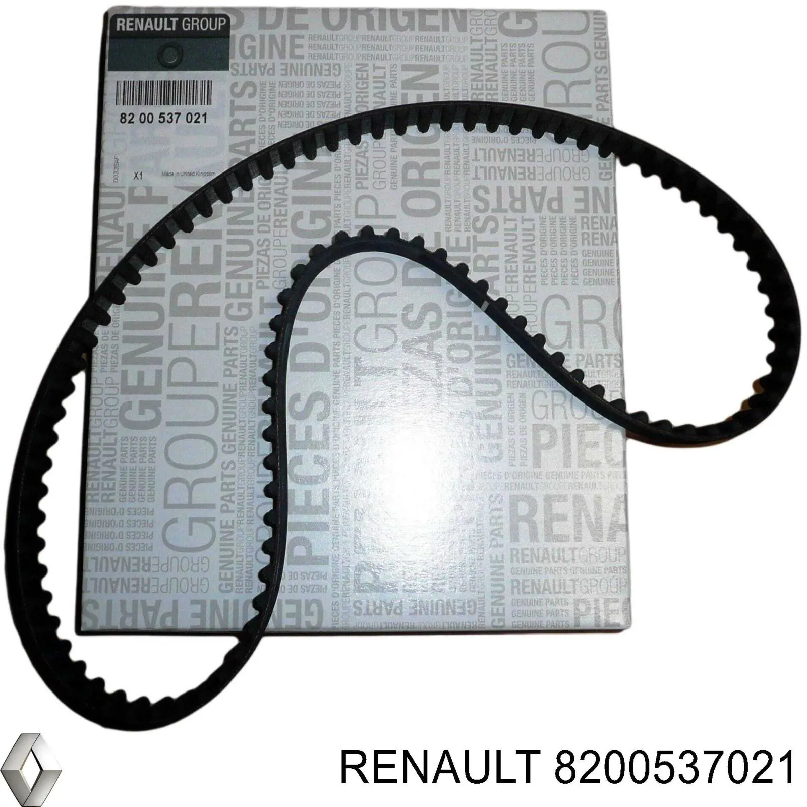 8200537021 Renault (RVI) Correia do mecanismo de distribuição de gás