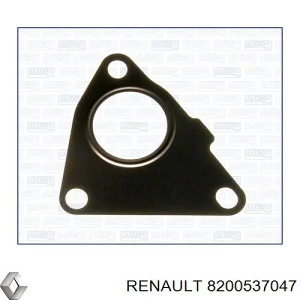 Compre 8200537047 Renault (RVI) Vedante de turbina dos gases de escape, escape